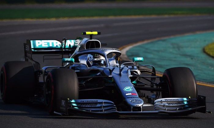 Pembalap Mercedes, Valtteri Bottas sukses meraih poin penuh di F1 Australia, Minggu (17/3/2019) usai mengalahkan rekan satu timnya, Lewis Hamilton