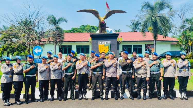 Meningkatkan Sinergitas TNI-Polri: Coffee Morning Kabid Propam dan Denpom di Palembang