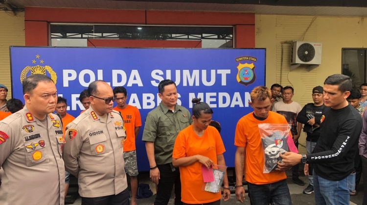 Petugas URC Anti Begal Polrestabes Medan Ungkap Gudang Rokok Ilegal dan Kasus Kejahatan Jalanan