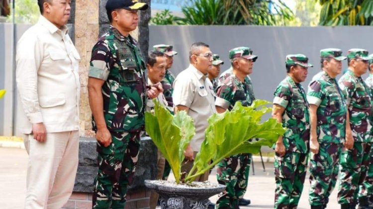Sinergi TNI-ATRBPN, Panglima TNI Terima Kunjungan Menteri ATR/BPN