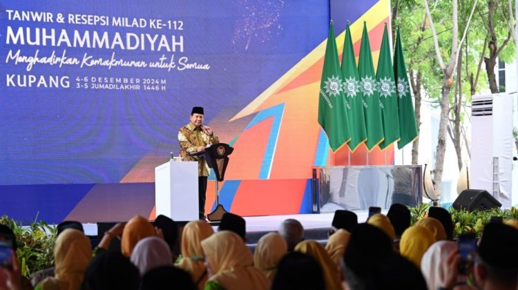 Presiden Prabowo Apresiasi Peranan Muhammadiyah Bangun Bangsa