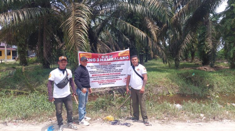 Tim Elang 3 Hambalang Ambil Alih Kebun Sawit Ilegal di Kampar, Minta Polda Riau Buru Ramli