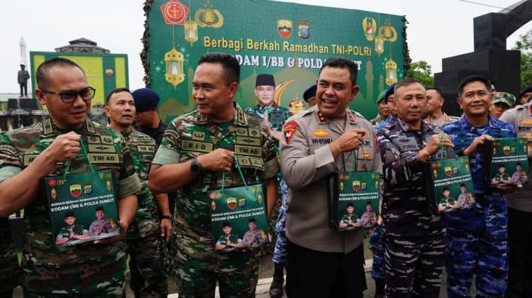 Berbagi Berkah Ramadhan TNI – Polri di Kota Medan