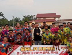 Febriyan Winaldi Resmi Tutup Gala Desa Elang 3 Hambalang Riau Cup 2026, Desa Gobah Keluar sebagai Juara