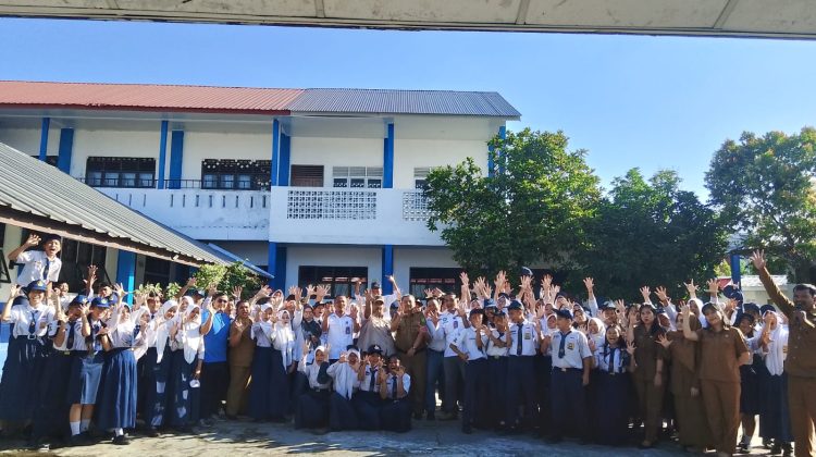 DPC GANN Kota Medan Gencarkan Edukasi Anti Narkoba di SMPN 19 Medan, Ajak Generasi Muda Berani Tolak Narkotika