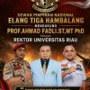 DPN Elang 3 Hambalang Nyatakan Dukungan Penuh kepada Prof. Ahmad Fadli,St,mt,phd sebagai Rektor Universitas Riau, Siap Wujudkan UNRI Unggul dan Berdaya Saing