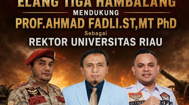 DPN Elang 3 Hambalang Nyatakan Dukungan Penuh kepada Prof. Ahmad Fadli,St,mt,phd sebagai Rektor Universitas Riau, Siap Wujudkan UNRI Unggul dan Berdaya Saing