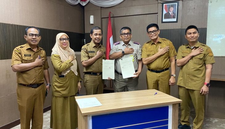 Tingkatkan PAD dan Layanan Masyarakat, Pemkab Kampar Gandeng Kantor Pertanahan