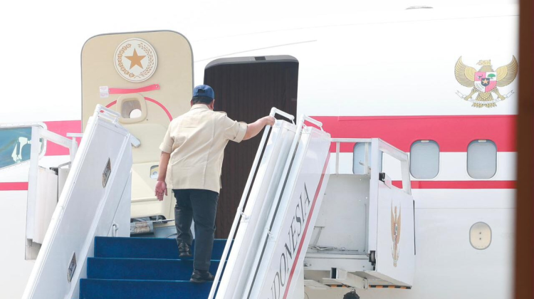Presiden Prabowo Bertolak ke Jombang untuk Buka Muktamar ke-35 Nahdlatul Ulama